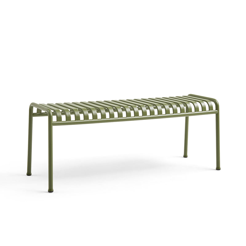 Palissade bench without backrest - l 120 x d 42 x h 45 cm - Olive