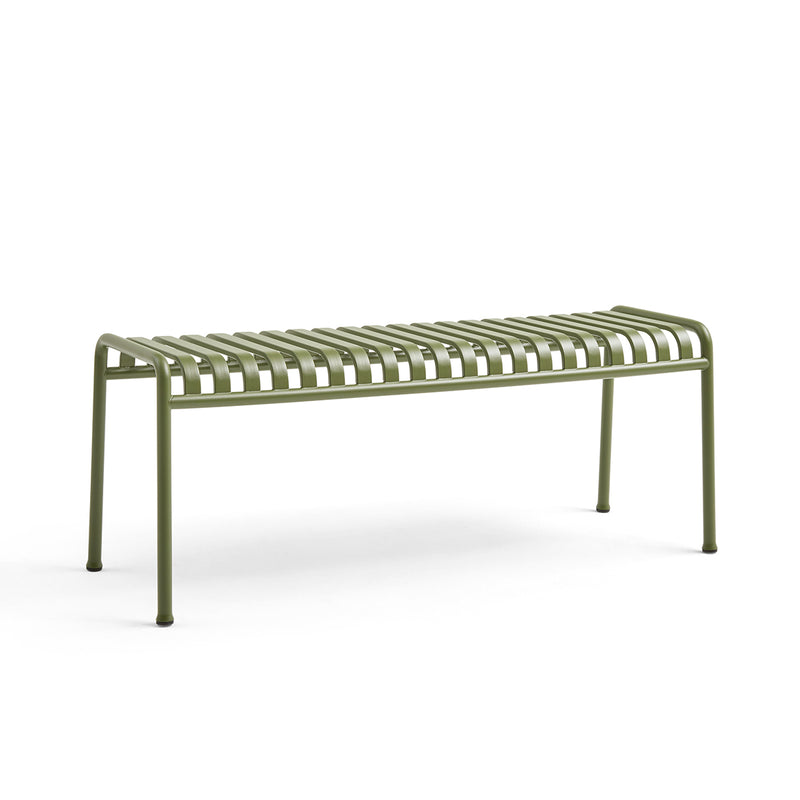 Banc Palissade sans dossier - l 120 x p 42 x h 45 cm - Olive