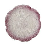 Assiette Mimosa en grès - Ø 21 x 2,5 cm - Violet | Fleux | 4
