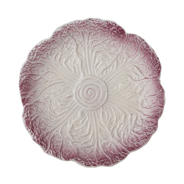 Mimosa stoneware plate - Ø 21 x 2.5 cm - Purple