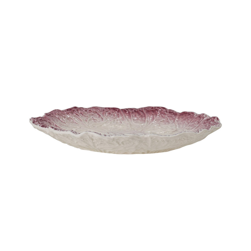Mimosa stoneware plate - Ø 21 x 2.5 cm - Purple