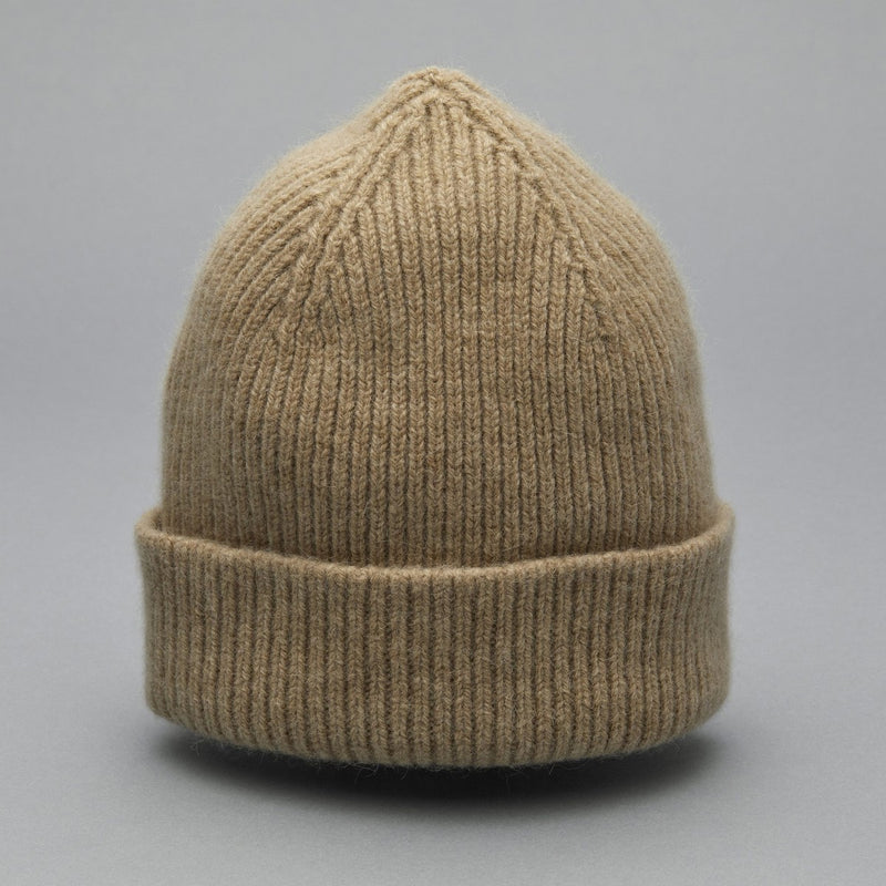 Bonnet en laine mélangée - Sable