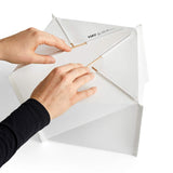 Lampadaire Paper Cube - 36 x 36 x h 74 cm | Fleux | 7