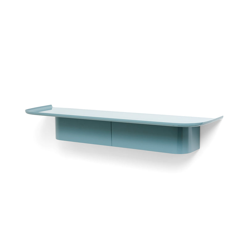 Korpus wall shelf - w 90 xd 25 xh 14 cm - Sea