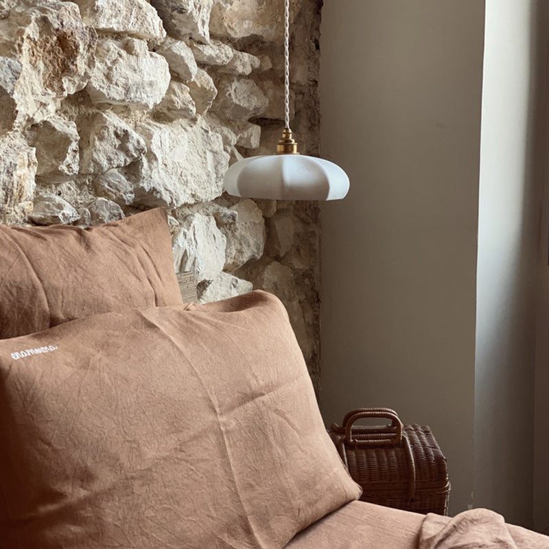 Maria portable lamp in biscuit porcelain - Ø 24 cm