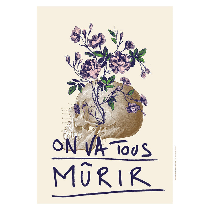 Affiche A3 Murir - 29,7 x 42 cm
