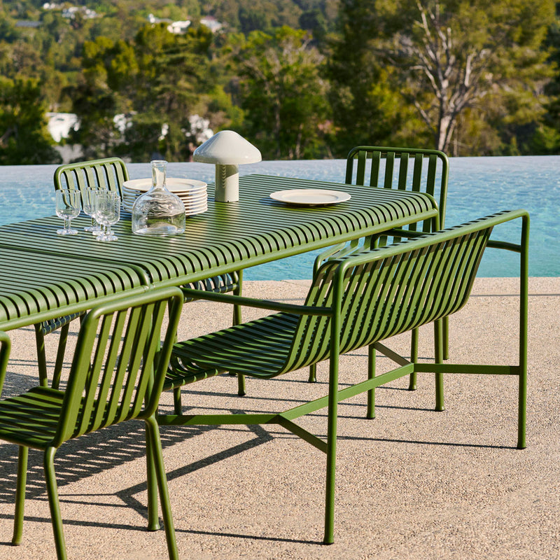 Table Palissade - l 170 x p 90 x h 75 cm - Olive