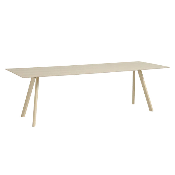 Table CPH30 Chêne laqué mat & Plateau Chêne - 250 x 90 x 74 cm