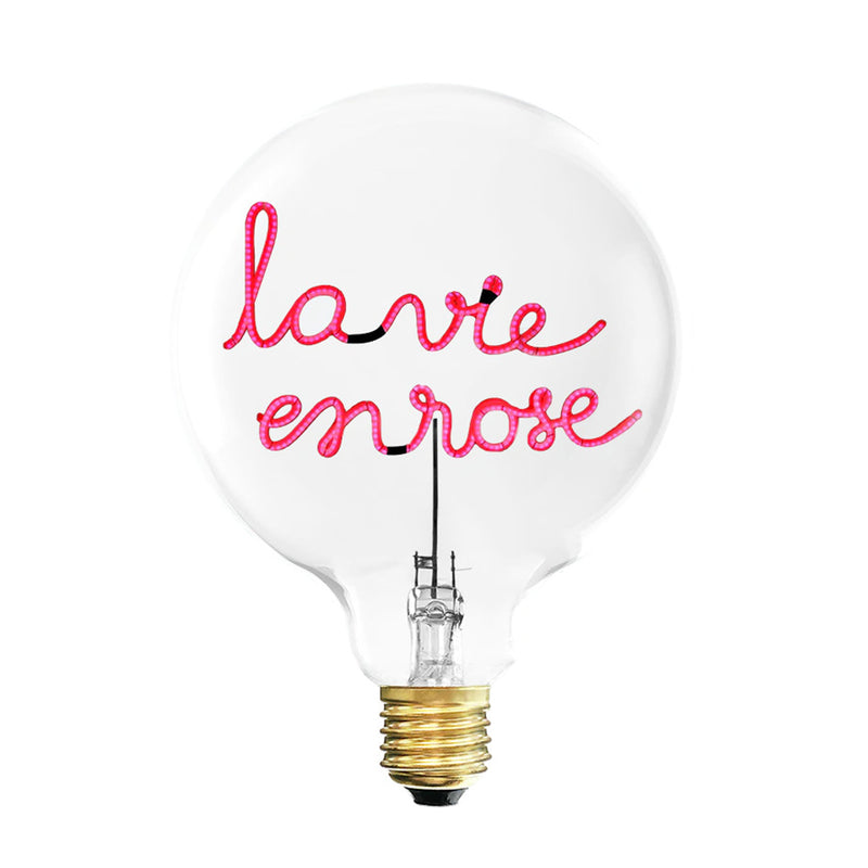 Ampoule La vie en rose E27 - Rose