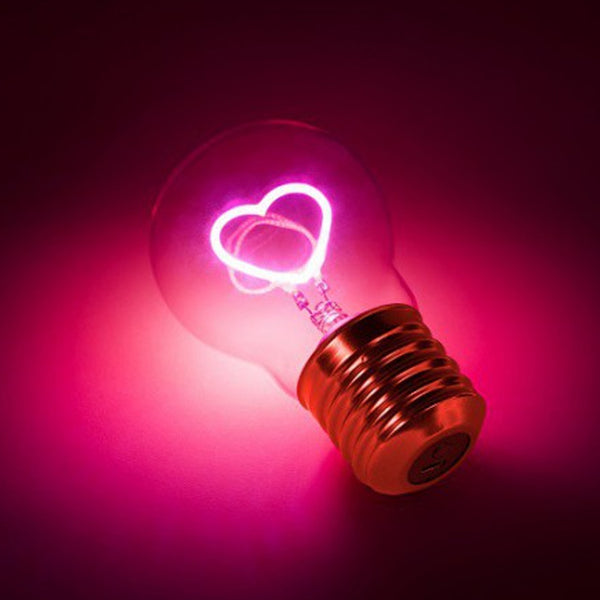 Heart wireless bulb
