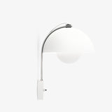 Applique murale Flowerpot VP8 H 35,5cm - Blanc mat | Fleux | 12