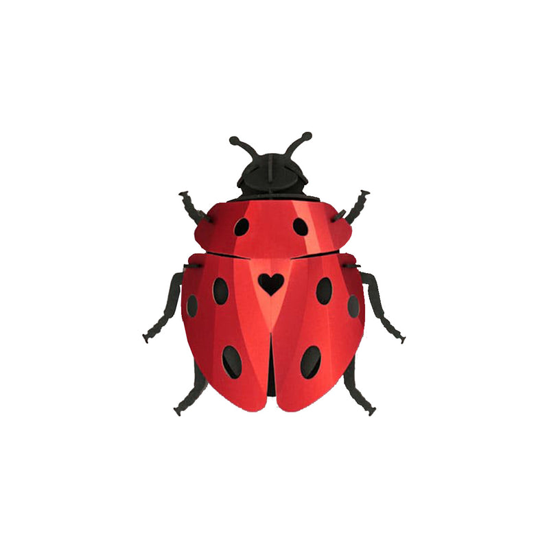 Origami Ladybug Lady Lovebug Trophy - Ruby Red