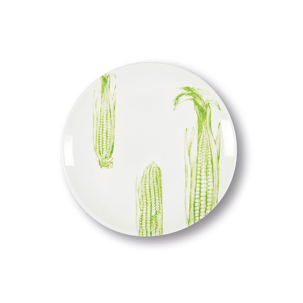 Corn on the cob porcelain dessert plate - Ø 21 cm