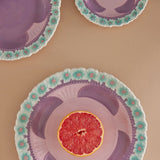 Assiette à fleurs en céramique - Lavande | Fleux | 10