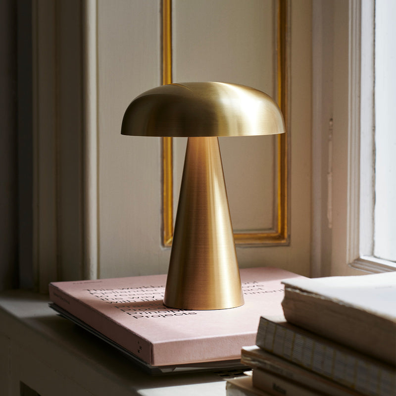 Lampe à poser Como SC53 Sans fil - Laiton