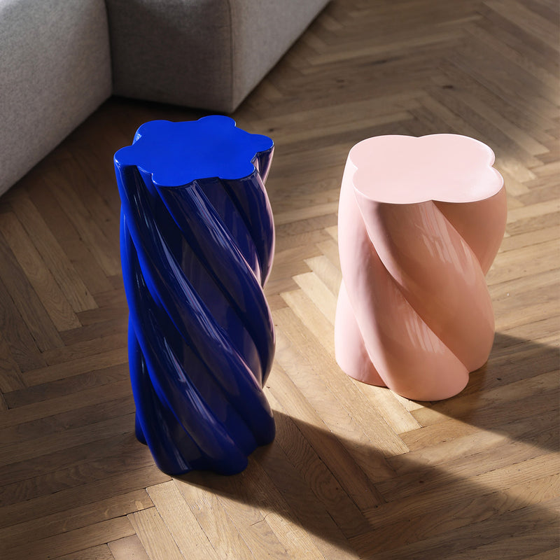 Table d'appoint Pilar Marshmallow - Bleu