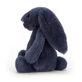 Bashful Rabbit Soft Toy - H 31cm - Navy | Fleux | 5