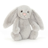 Bashful Rabbit Soft Toy - H 31cm - Silver | Fleux | 3