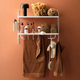 Bathroom wall storage - 58 x 50 x 20 cm - White | Fleux | 3