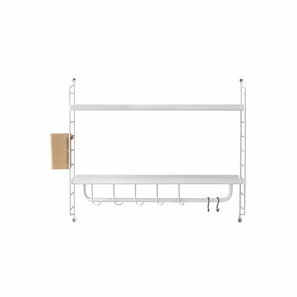 Bathroom wall storage - 58 x 50 x 20 cm - White