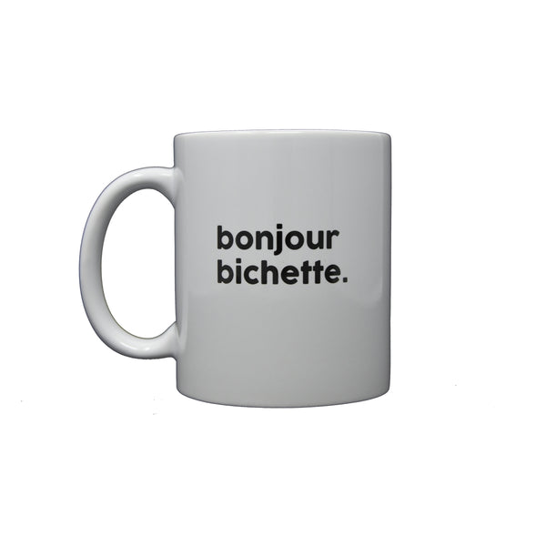 Porcelain mug - Bonjour Bichette