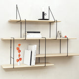 Link Set 2 Shelving System Ash / Black | Fleux | 4