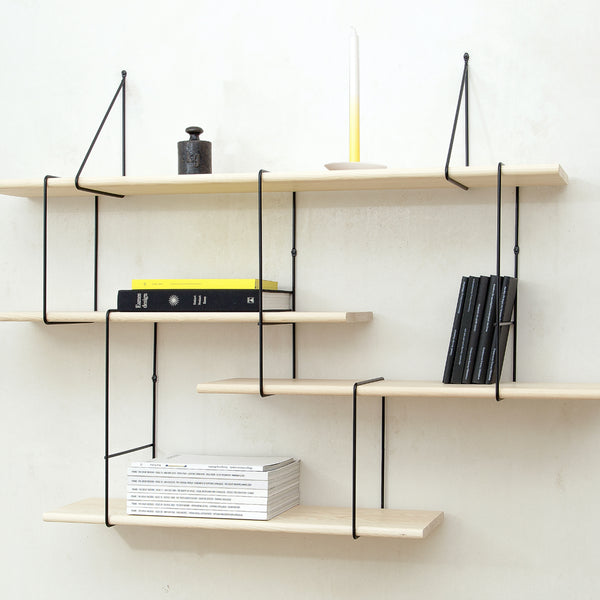 Link Set 1 Shelving System Ash / Black