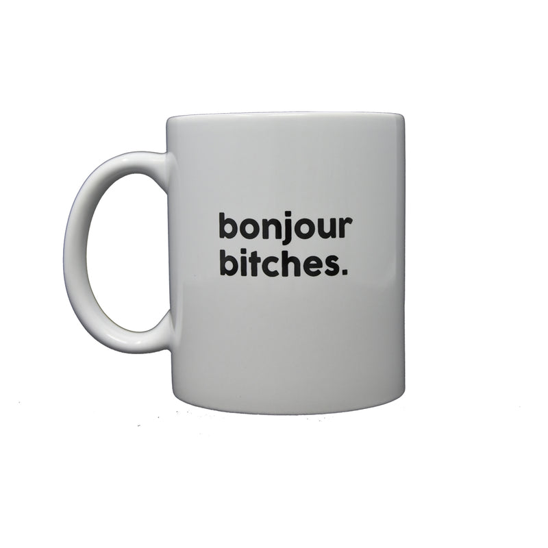Mug en porcelaine - Bonjour Bitches