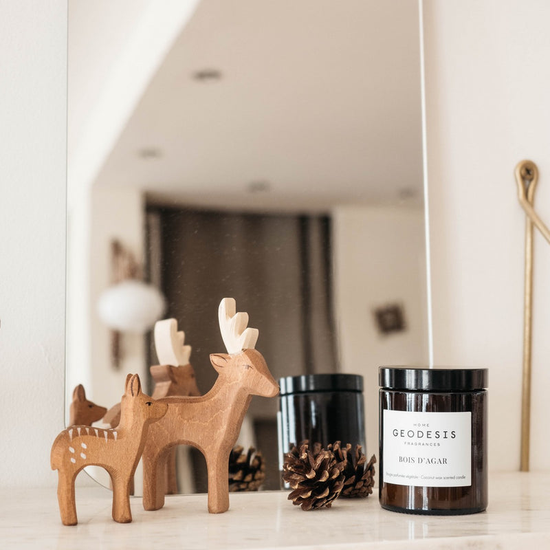 Bougie végétale parfumée - Bois dagar