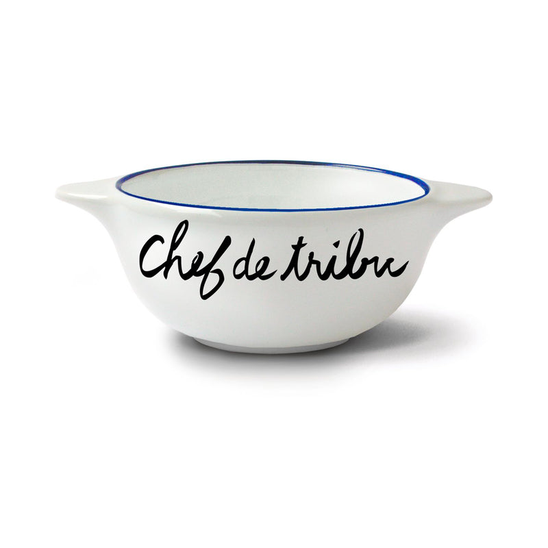 Bol breton en faïence - Chef de Tribu
