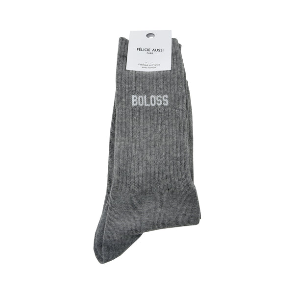 Boloss socks 40/45 - Heather gray