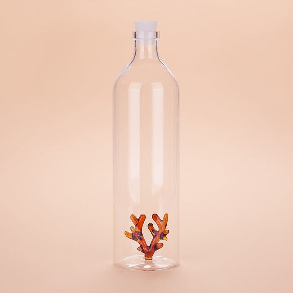 Coral Atlantis bottle in borosilicate glass - 1.2 L