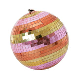 Disco Ball ∅ 29 cm - Pink Stripes | Fleux | 2