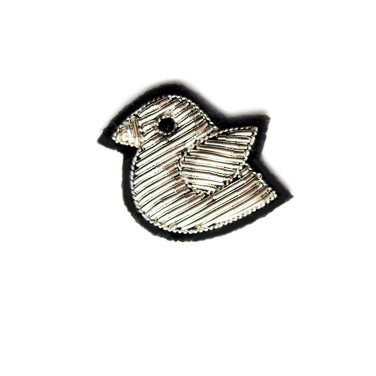 Broche oiseau oiseau rétro des années 1950, 3,03 carats