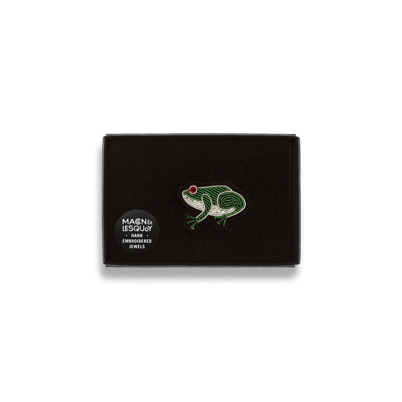 Broche Grenouille
