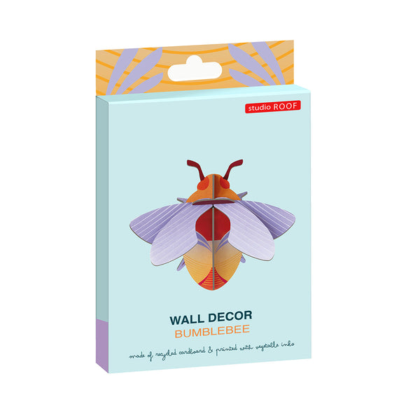 Bourdon wall decoration in recycled cardboard