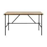 Bureau Oscar en chêne verni | Fleux | 3
