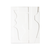 Cadre en céramique - 27 x 33 cm - Blanc Mat | Fleux | 3