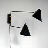 Applique Murale Double Club - 81 x 42 cm - Noir | Fleux | 5