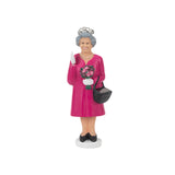 Figurine Reine solaire - Elisabeth II - Edition Jubilé - Rose | Fleux | 2