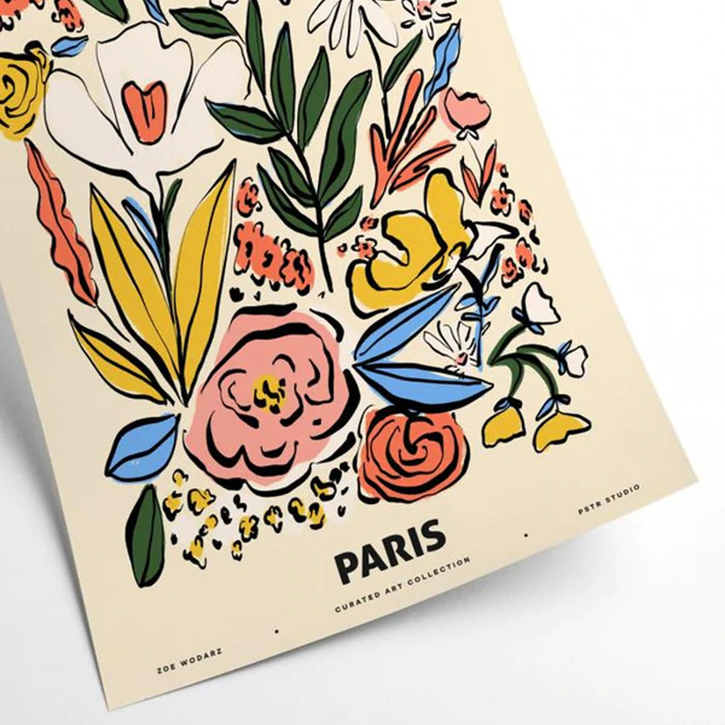 Poster Zoe Flowers and Plants - Paris - 30 x 40 cm