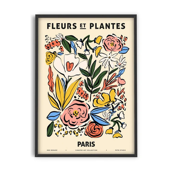 Affiche Zoe Fleurs et Plantes - Paris - 30 x 40 cm