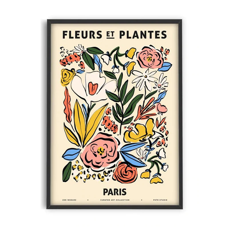 Poster Zoe Flowers and Plants - Paris - 30 x 40 cm