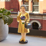 Figurine Reine solaire - Elisabeth II - Edition Or | Fleux | 5