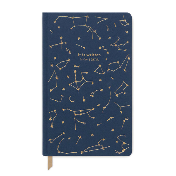 Constellations Notebook - Navy Blue