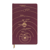 Solar System Notebook - Burgundy | Fleux | 5