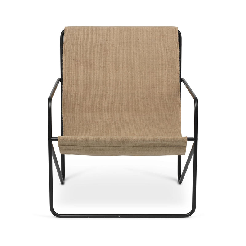 Chaise Lounge Desert Black / Sand