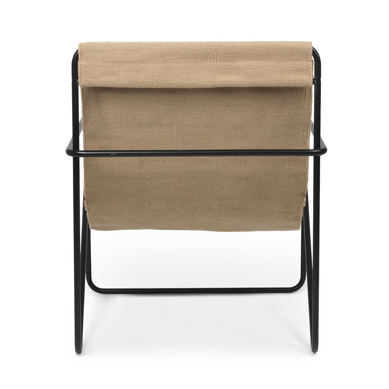 Chaise Lounge Desert Black / Sand