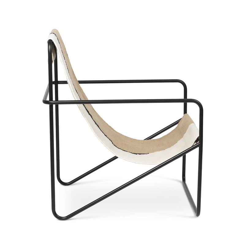 Chaise Lounge Desert Black / Soil
