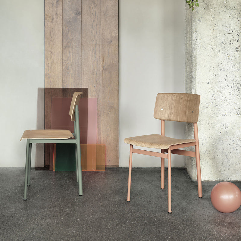Loft Chair - Green &amp; Oak